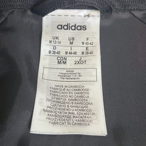 Adidas - Glam On Water Repellent Jacket - Gray - Size Large - Picture 7 of 8